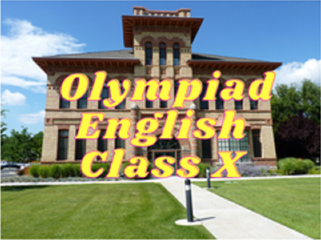 English Olympiad (IEO) - Class X